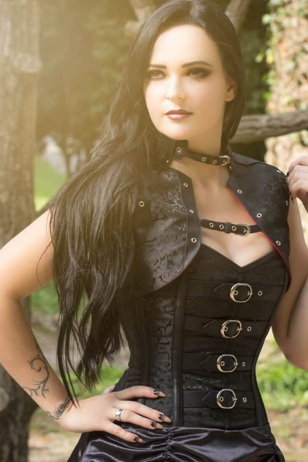 Hamar Overbust Steampunk Corset Dress - Image 2