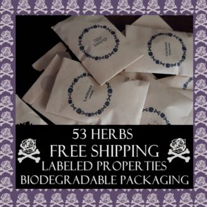 53 Labeled Witchcraft Herbs